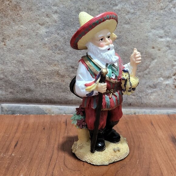 International Santa Claus Collection Pancho Navidad Mexico Figurine 1993 - Picture 8 of 10